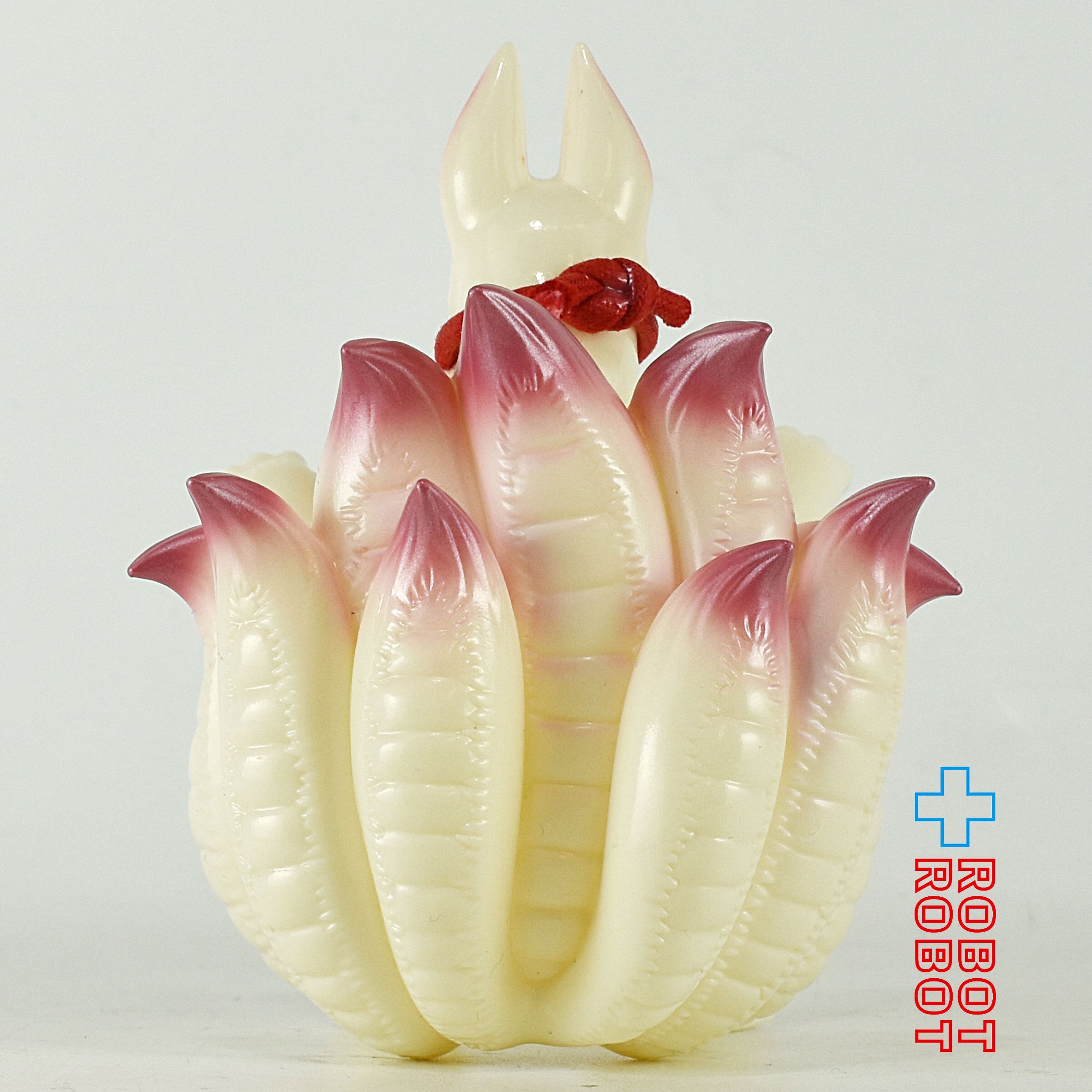 小夏屋 妖怪獣大戦 キュビロス 白孤 シロギツネ ソフビフィギュア お