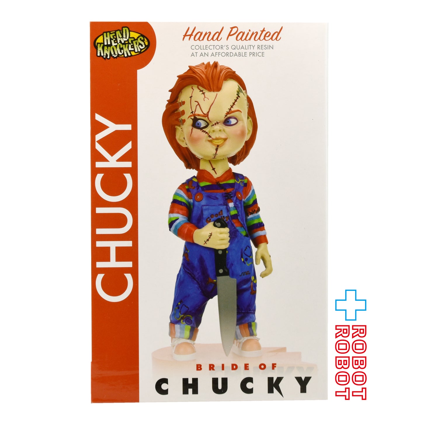 NECA チャッキーの花嫁 チャッキー (ハートコネクトベース) ヘッドノッカー フィギュア 未開封
