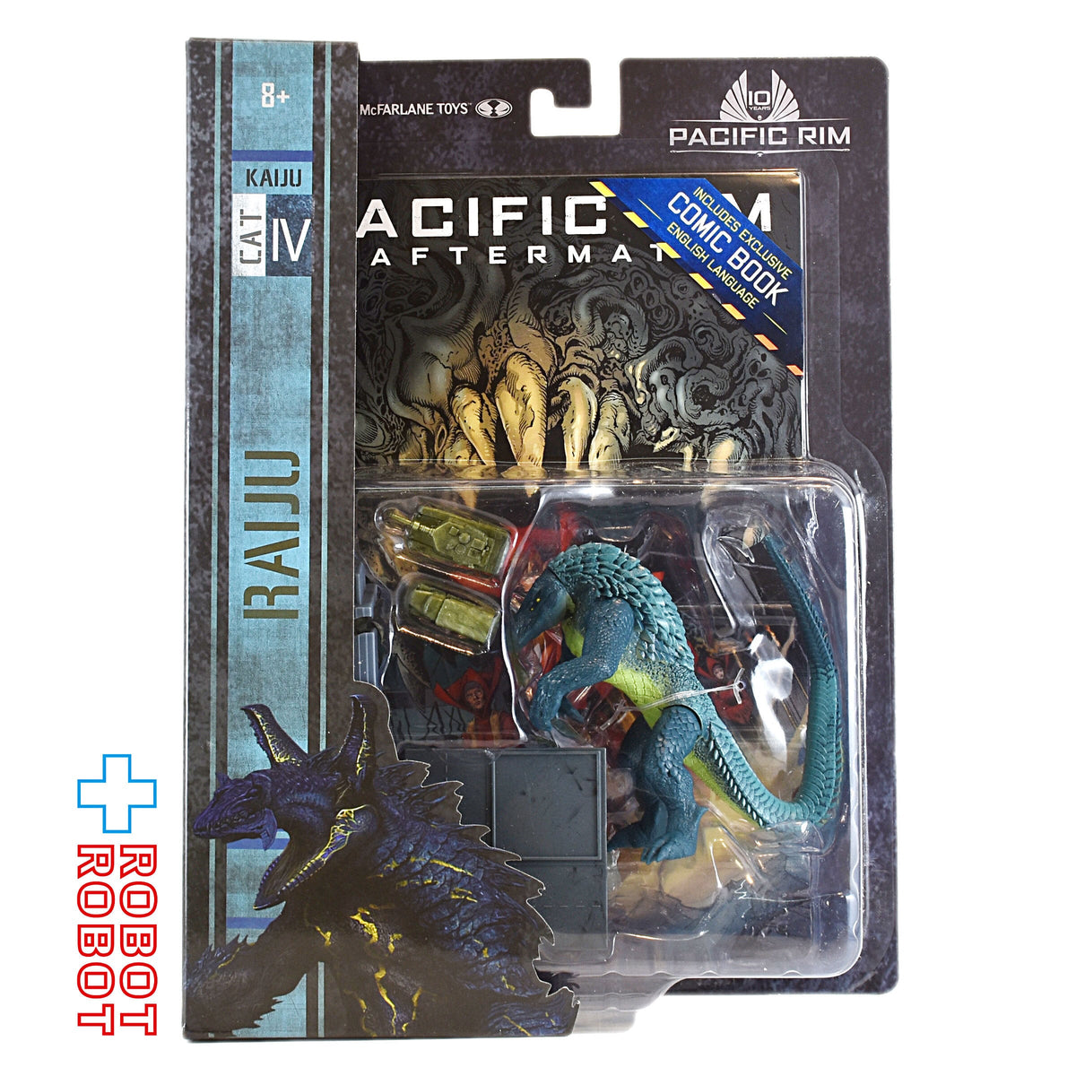 マクファーレン・トイズ パシフィック・リム 4インチ アクションフィギュア カイジュウ シリーズ1 ライジュウ 箱入未開封