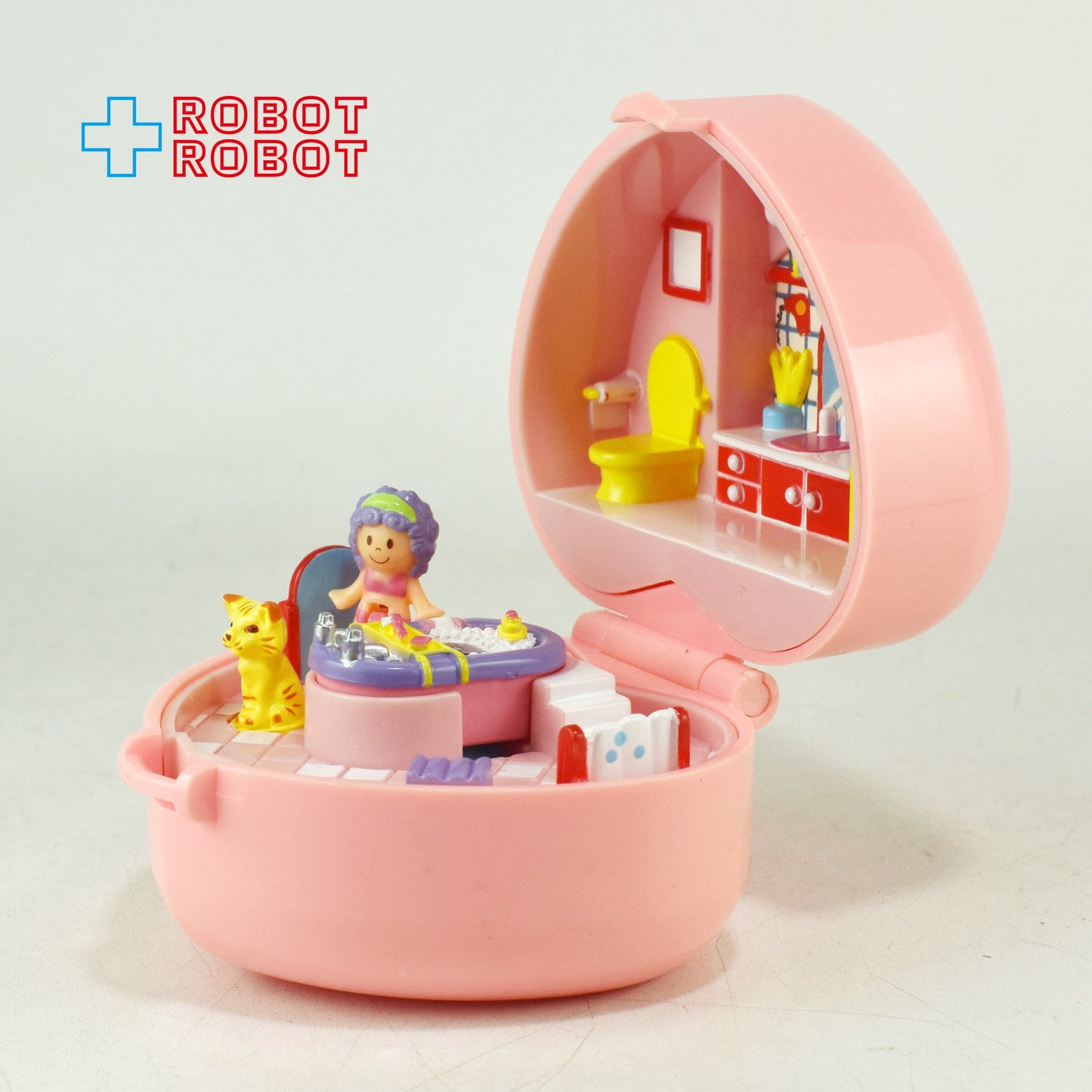 バンダイ ポーリーポケット エンジェルポケット リングハウス ゆったりバスタイム 1991