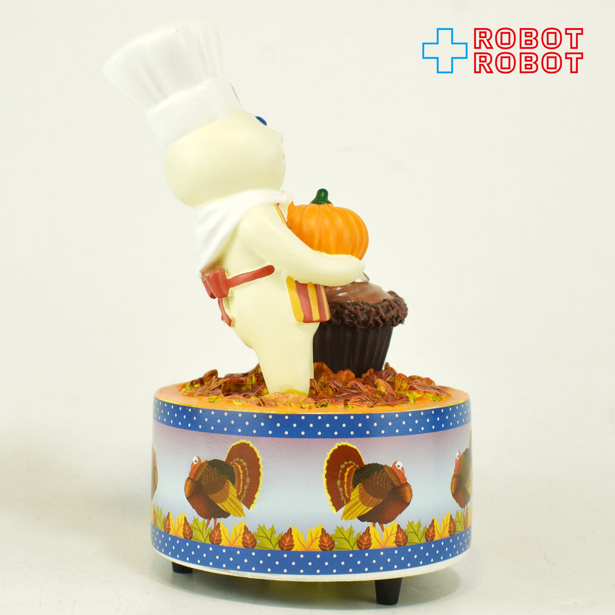 ピルズベリー ポッピンフレッシュ ドゥボーイ サンクスギビング オルゴール フィギュアリン 2013 企業物