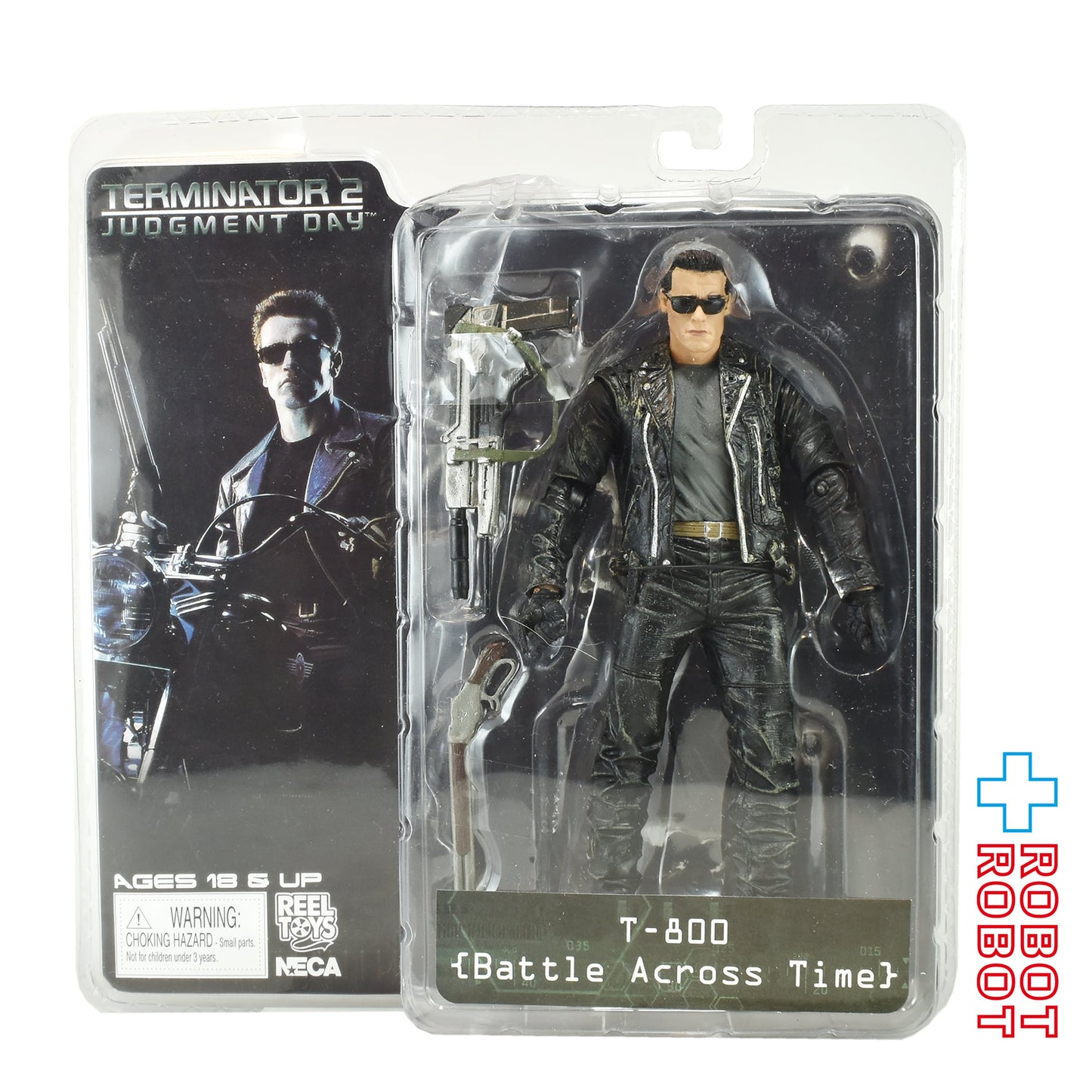 ネカ ターミネーター2 T-800 バトル・アクロス・タイム  アクションフィギュア 未開封 - ROBOTROBOT