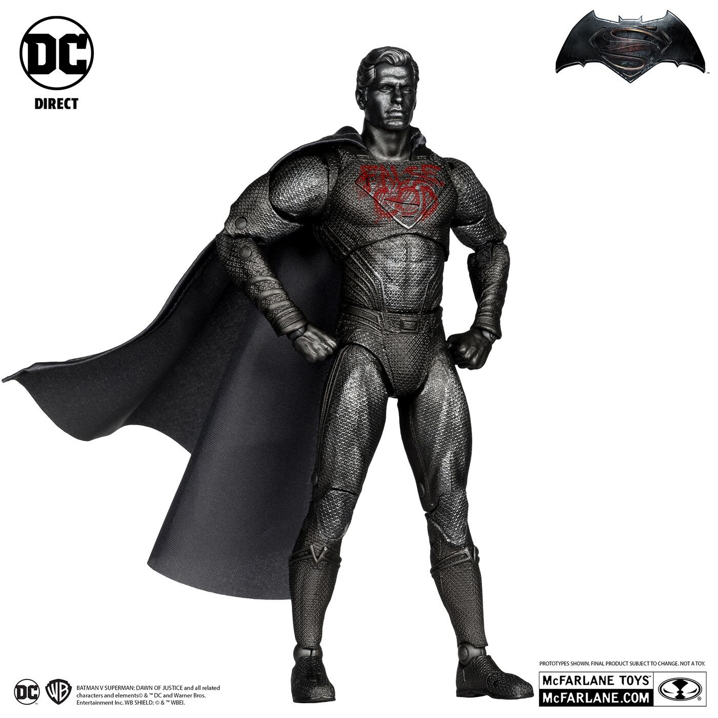 マクファーレン・トイズ DCマルチバース バットマン vs スーパーマン ジャスティスの誕生 スーパーマン 偽りの神 プラチナム・エディション 7インチ アクションフィギュア 未開封