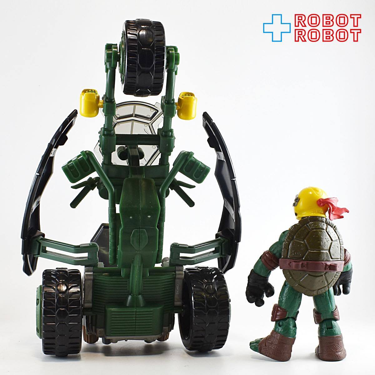 プレイメイツ ティーンエイジ・ミュータント・ニンジャ・タートルズ TMNT ニンジャ・ステルス・バイク＆ラファエロ アクションフィギュア ルース