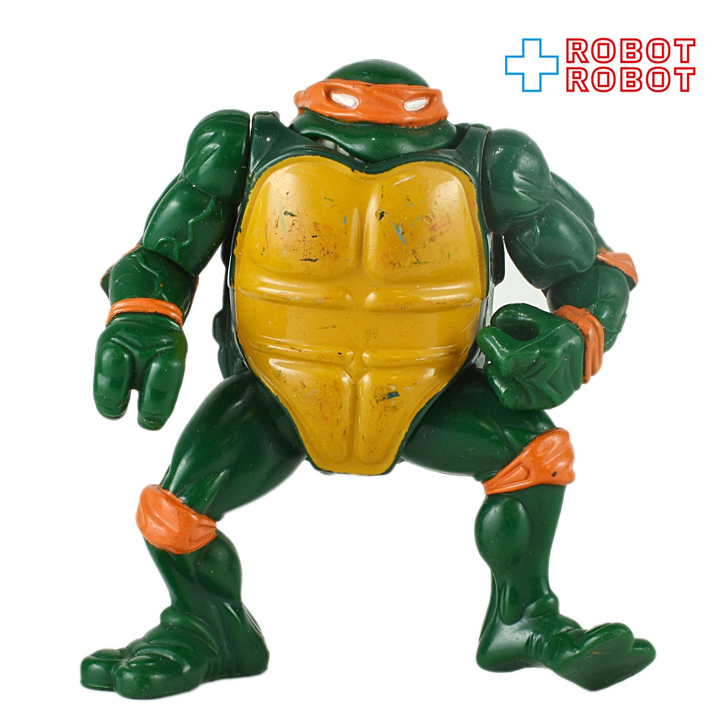 プレイメイツ ティーンエイジ・ミュータント・ニンジャ・タートルズ TMNT ヘッドドロッピング マイク アクションフィギュア 1991 ルース