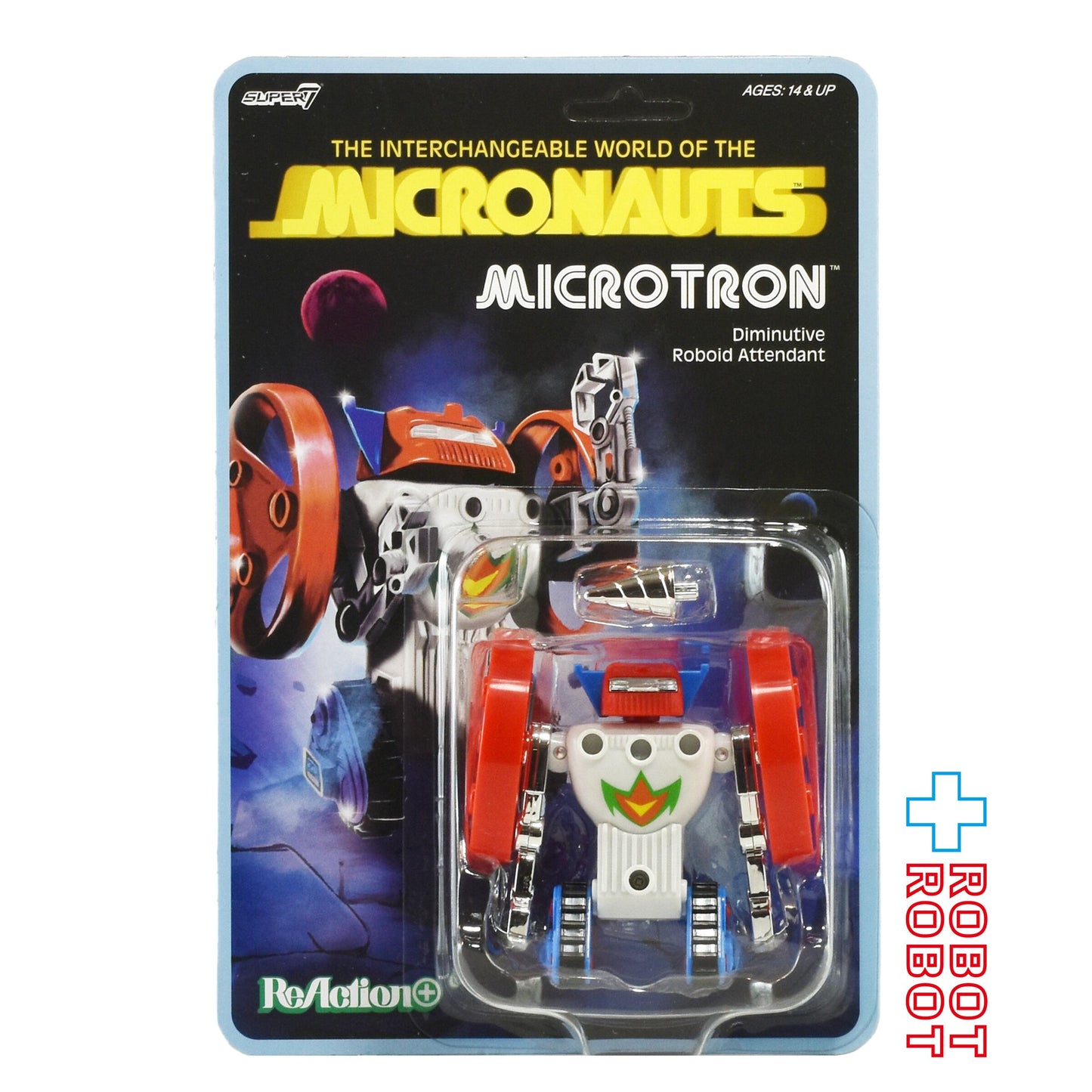 スーパー7 リ・アクション+ マイクロノーツ ウェーブ2 マイクロトロン 3.75インチ アクションフィギュア 未開封