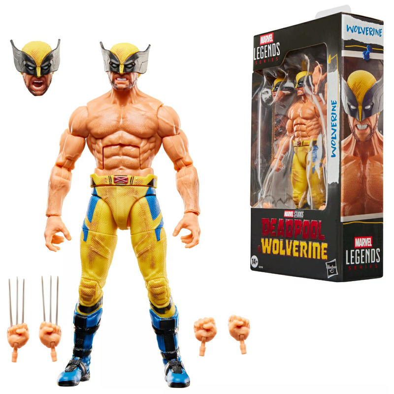マーベルレジェンド MCUシリーズ デッドプール ＆ ウルヴァリン/ ウルヴァリン (ジャケット・オフ) 6インチ アクションフィギュア 国内版 未開封