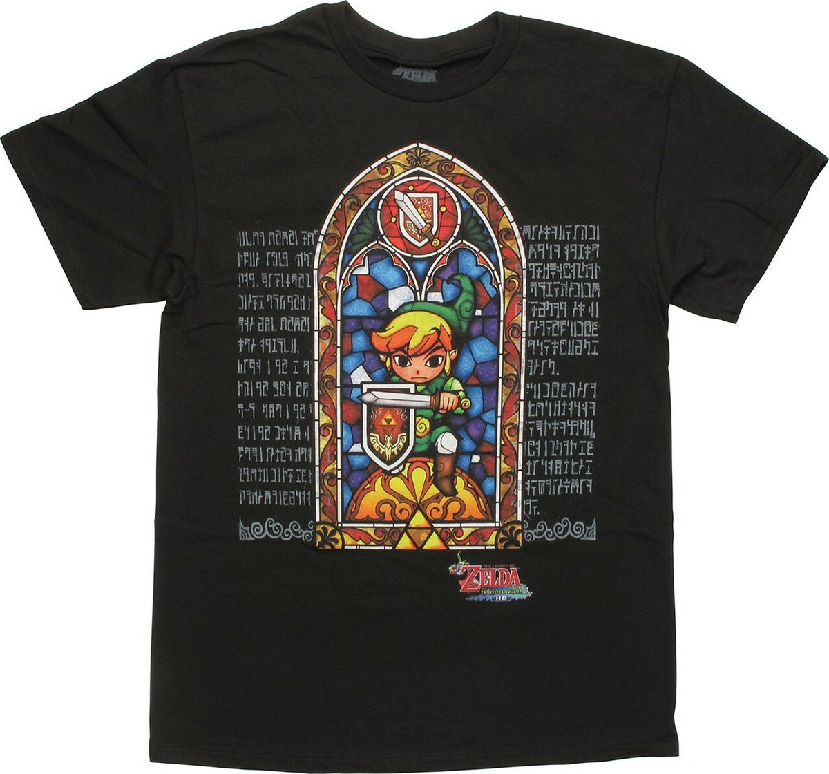 Tシャツ ゼルダの伝説 風のタクト ステンドグラス Sサイズ