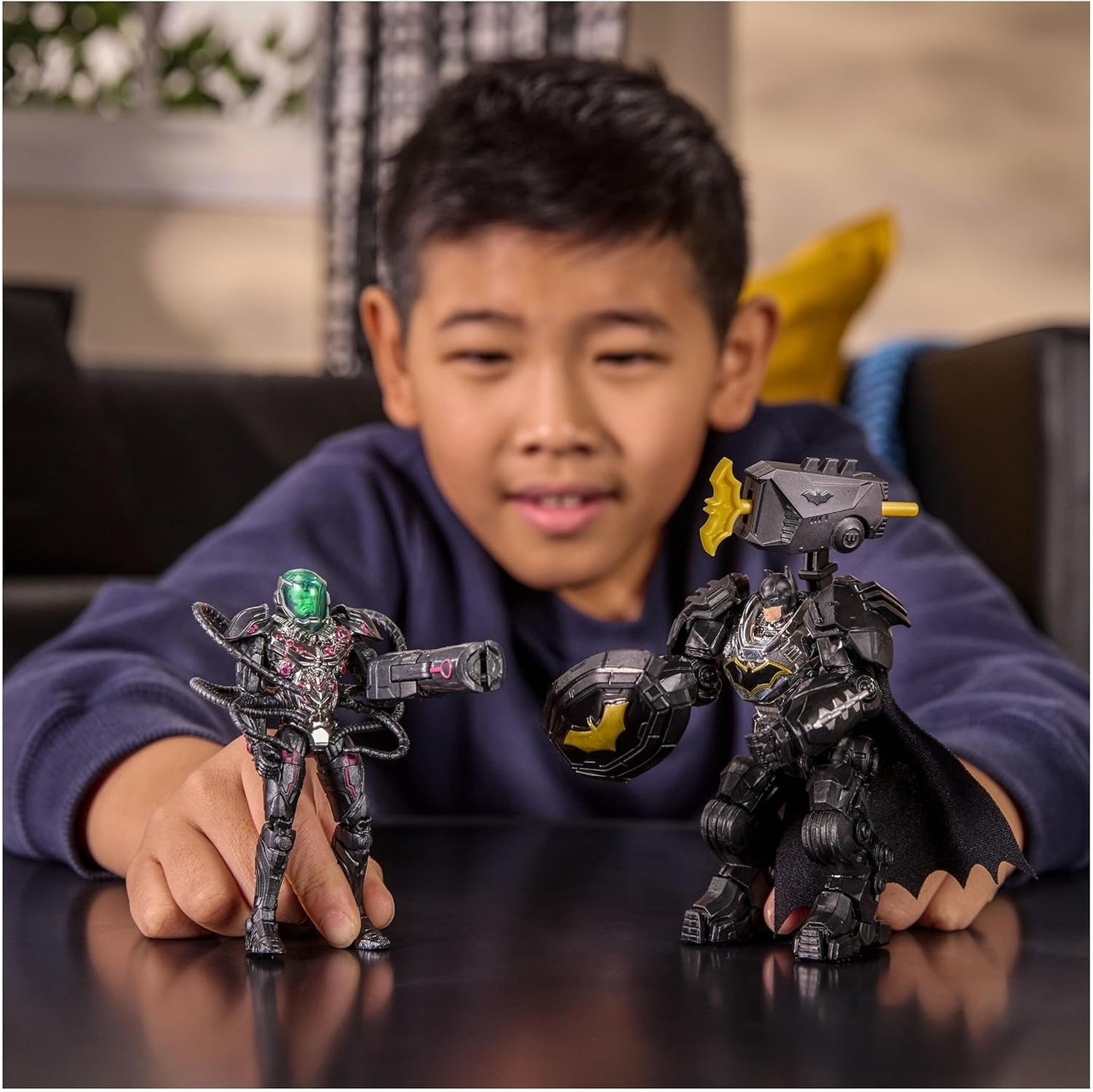 スピンマスター DC バットマン メタルフォース ブレイニアック /レックス・ルーサー / バットマン / スーパーマン アクションフィギュア 未開封