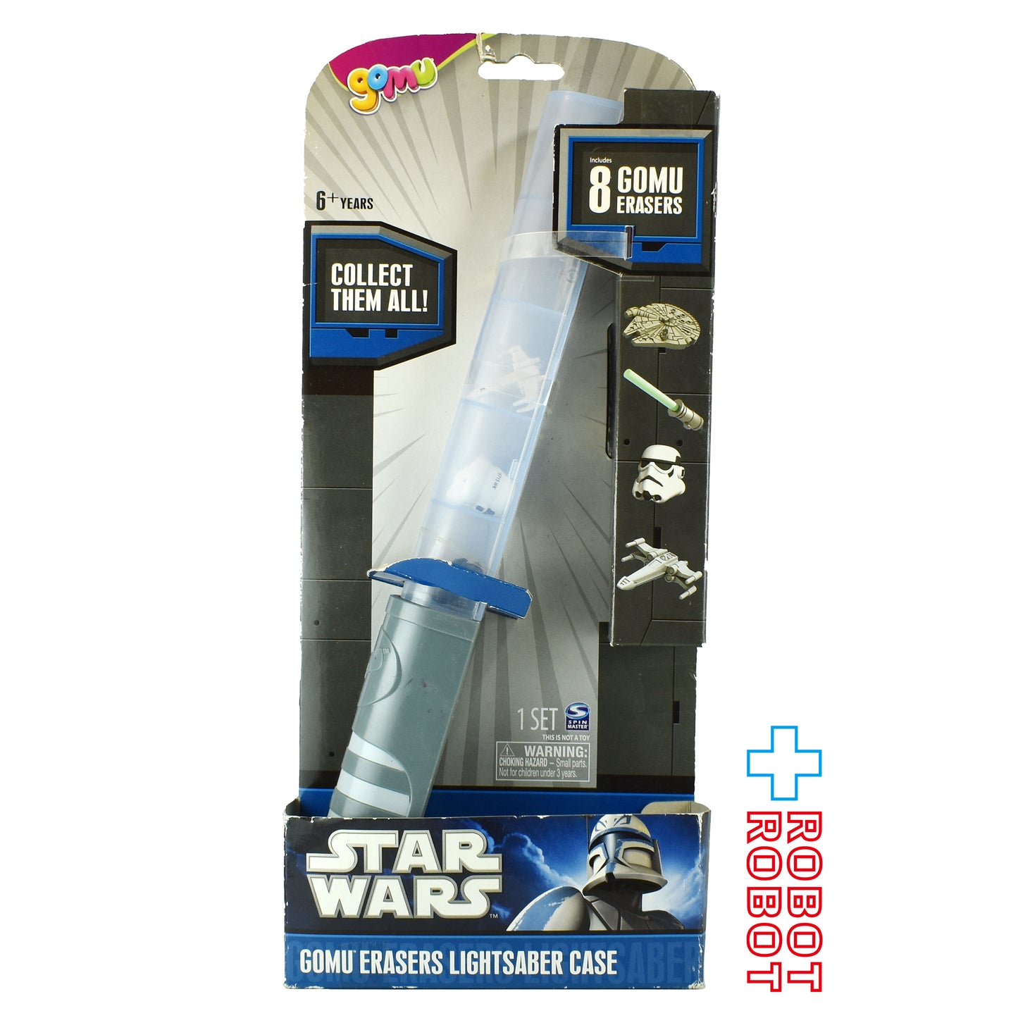 スピンマスター スター・ウォーズ GOMU 消しゴム ライトセーバーケース 未開封