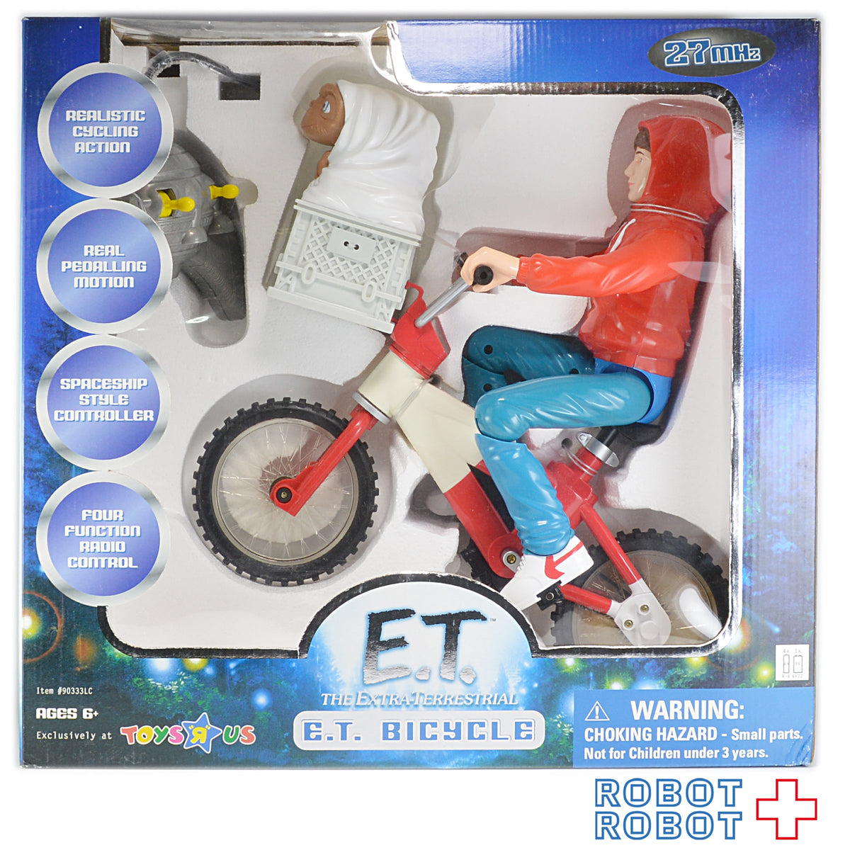 E.T.とエリオットの自転車 ラジコン 箱入未開封 トイザらス