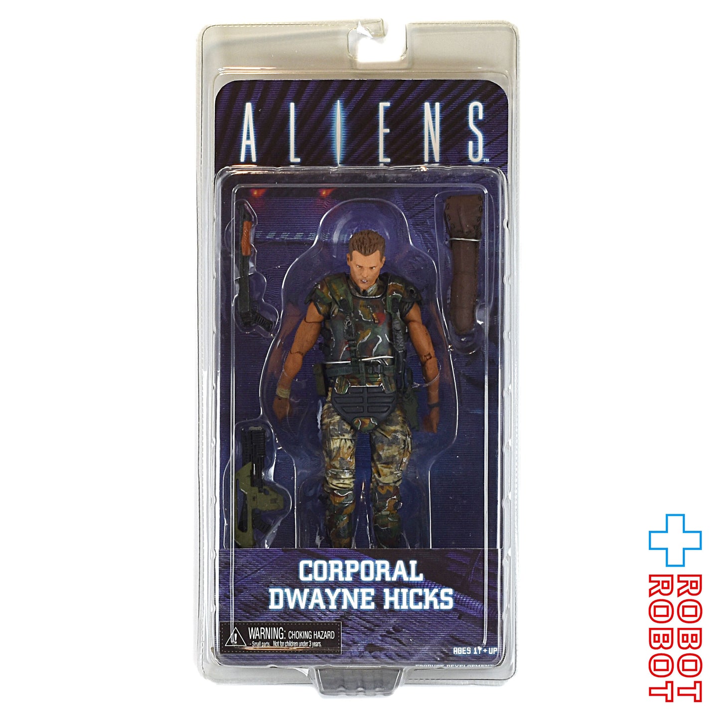 ネカ エイリアン シリーズ01 エイリアンズ / ドウェイン・ヒックス 7インチアクションフィギュア US版 未開封