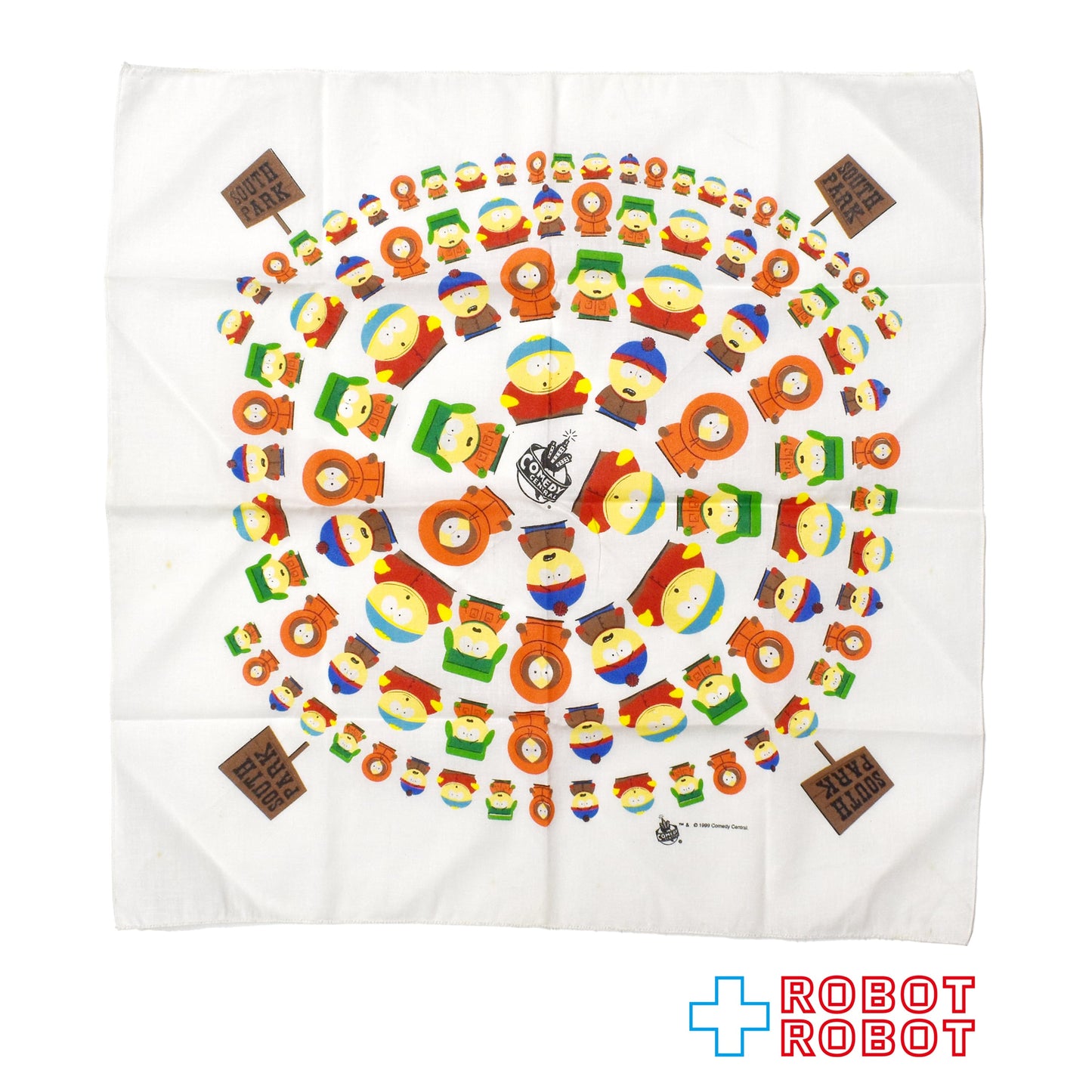 コメディーセントラル サウスパーク 総柄 てぬぐい 1999 - ROBOTROBOT