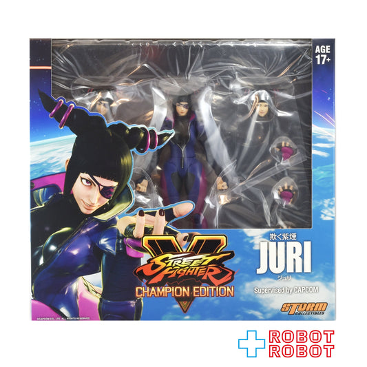 ストームコレクティブルズ ストリートファイターV チャンピオンエディション ハン・ジュリ アクションフィギュア 未開封