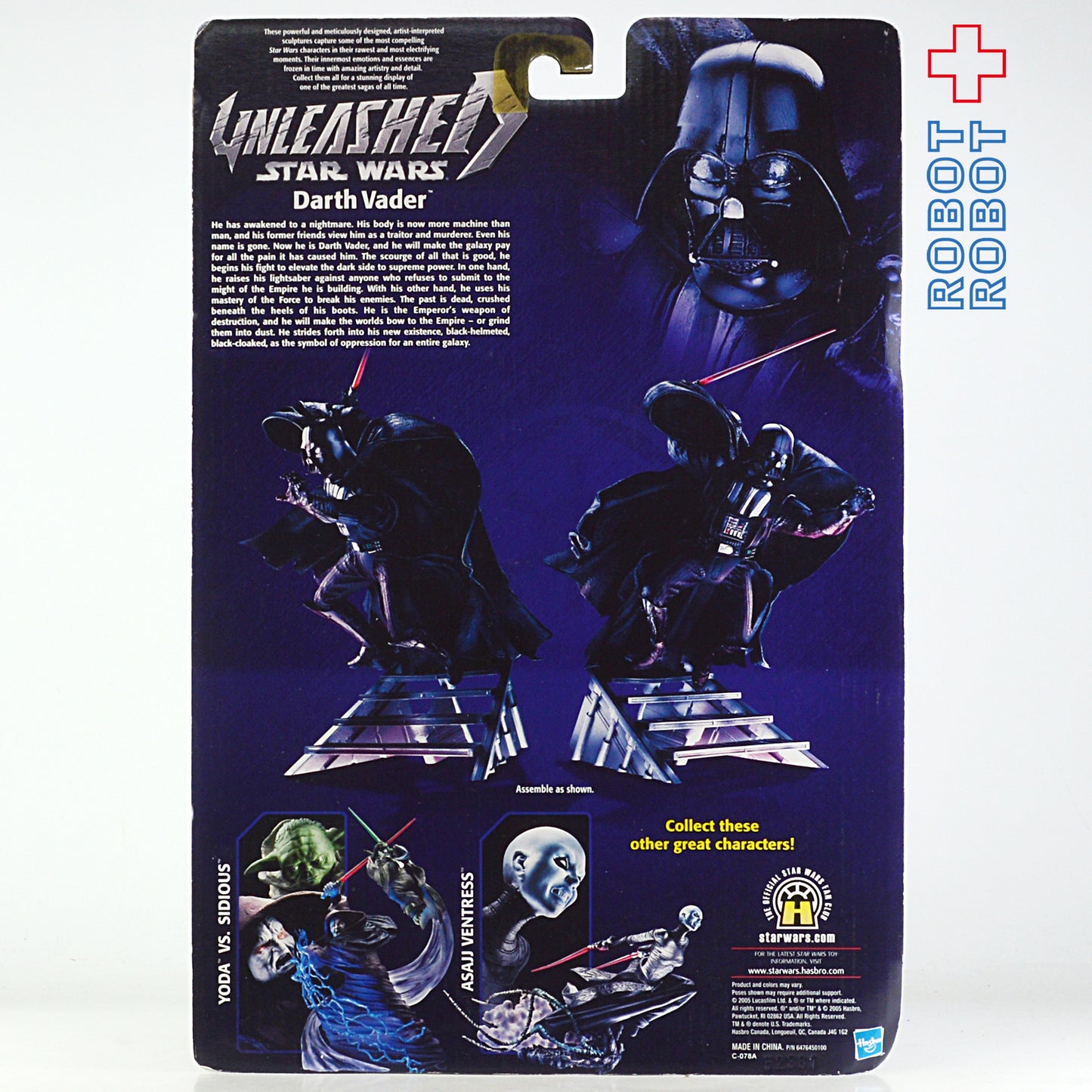スター・ウォーズ アンリーシュド ダース・ベイダー [ROTJ] アクションフィギュア 未開封 ※台紙にシワ