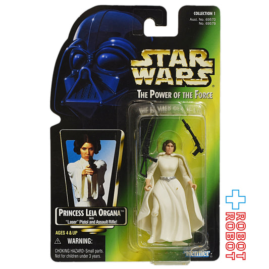 スター・ウォーズ POTF2 グリーンカード レイア 3.75インチ アクションフィギュア 未開封