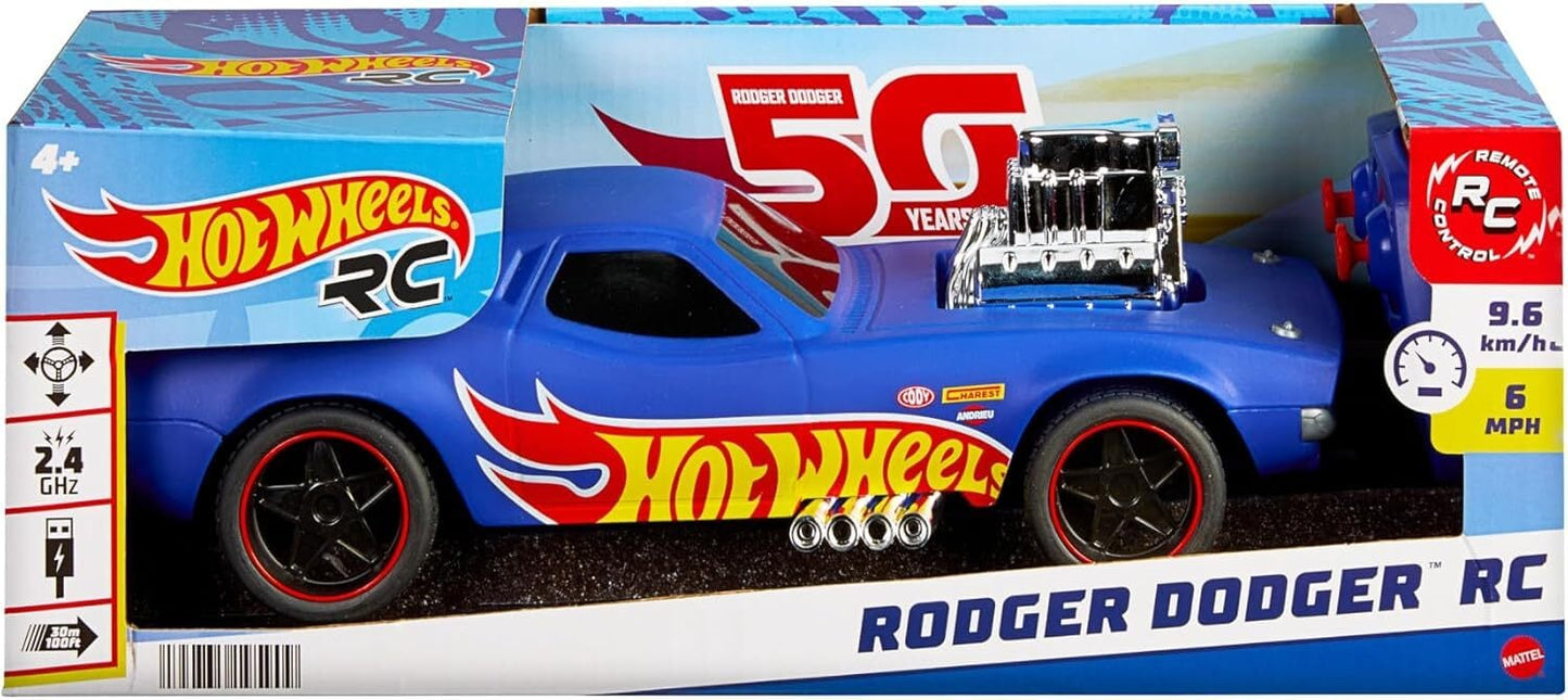 ⚫️ホットウィール ロジャーダッジャー 50周年 1/16 RC ラジコン ミニカー 箱入未開封