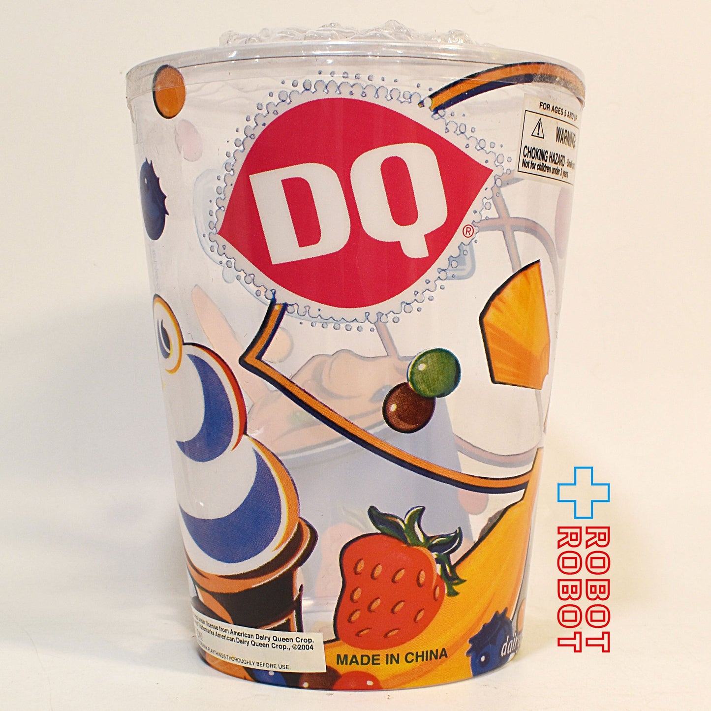 デイリークイーン DQ ブリザード プラスチック カップ