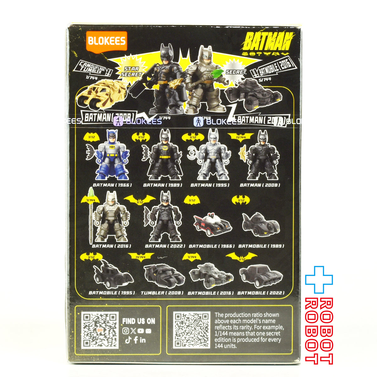 ブロッキーズ DC バットマン デュフェンダー・バージョン 01 レジェンダリーバットマンアッセンブル モデルキット 未開封
