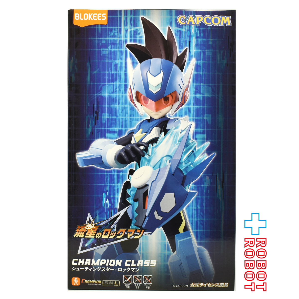 ブロッキーズ ロックマン チャンピオンクラス シューティングスター・ロックマン モデルキット 未開封