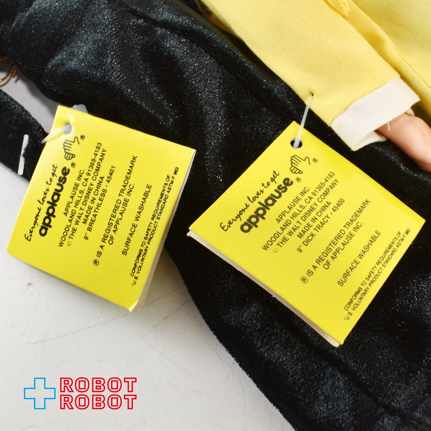 アプローズ社 ディック・トレーシー & ブレスレス フィギュア 2体セット