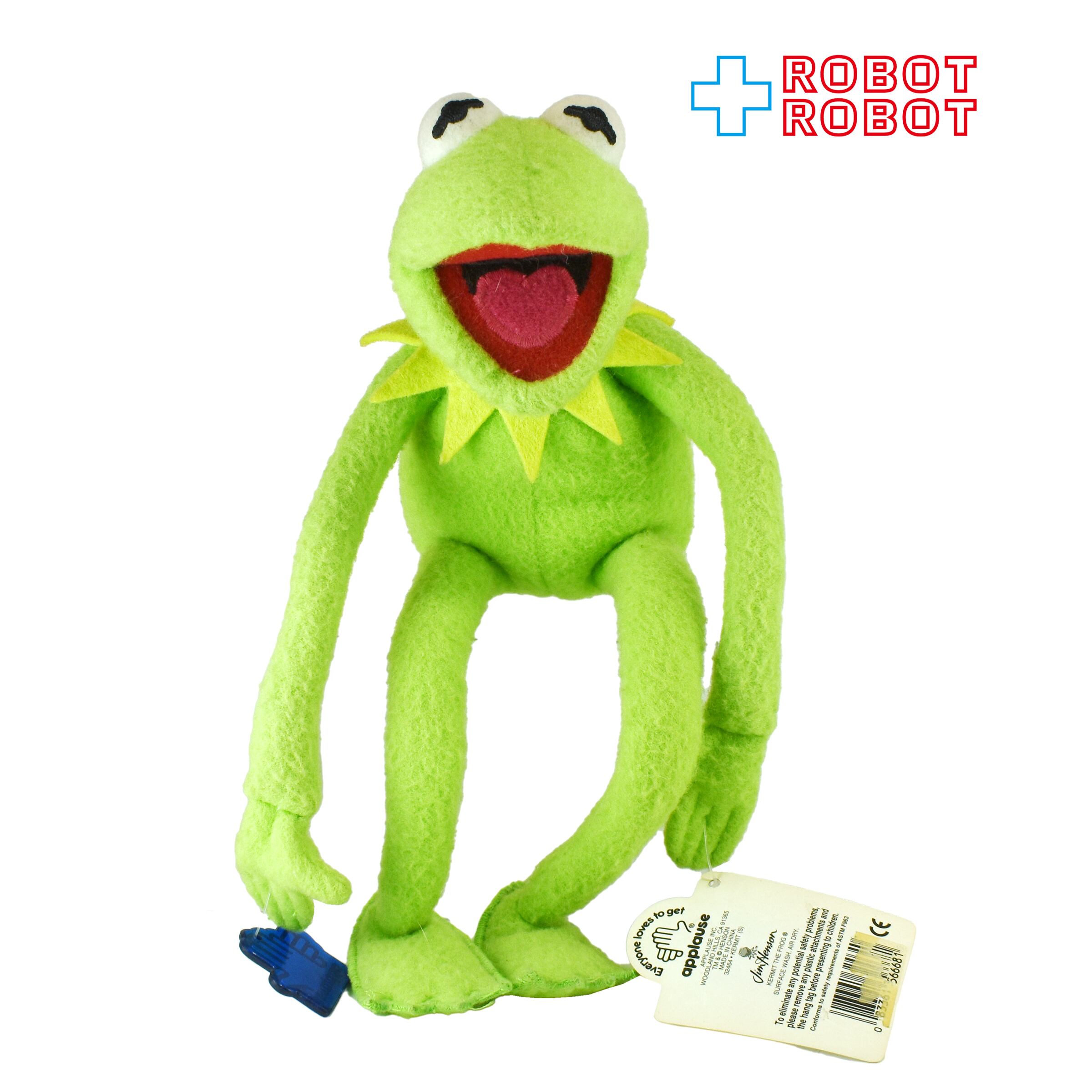 アプローズ マペッツ カーミット 32cm ベンダブルぬいぐるみ人形