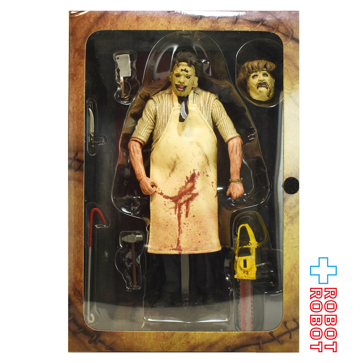 NECA 悪魔のいけにえ アルティメット レザーフェイス 7インチ アクションフィギュア 国内版 開封箱入