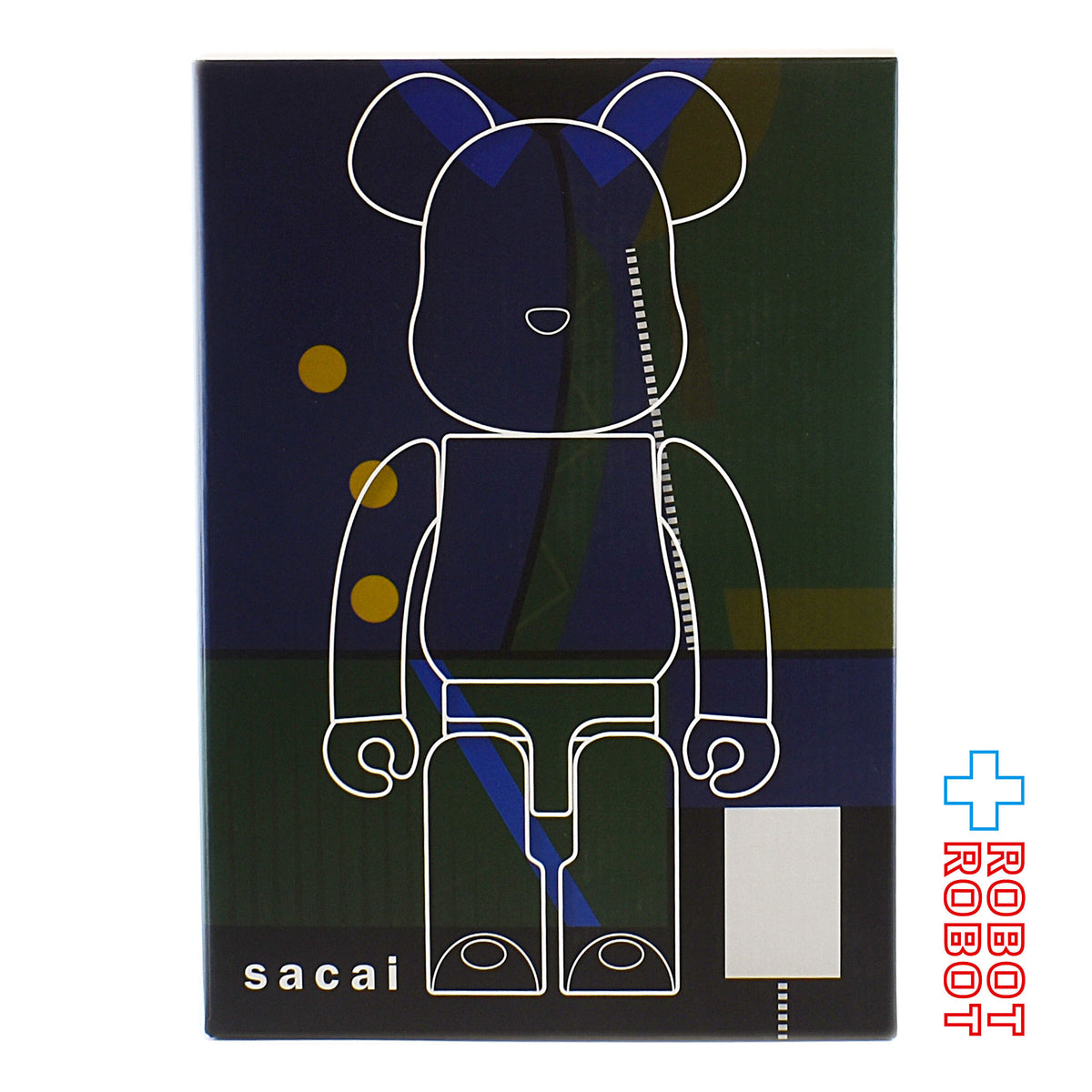 メディコム BE@RBRICK 100％ & 400% ベアブリック sacai サカイ 2018AW 開封品