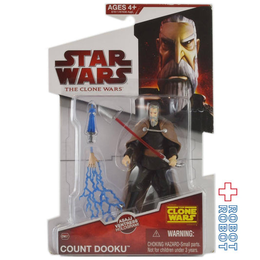 スター・ウォーズ CW2009 CW27 ドゥークー伯爵 クローン・ウォーズ 3.75インチ アクションフィギュア 未開封 US