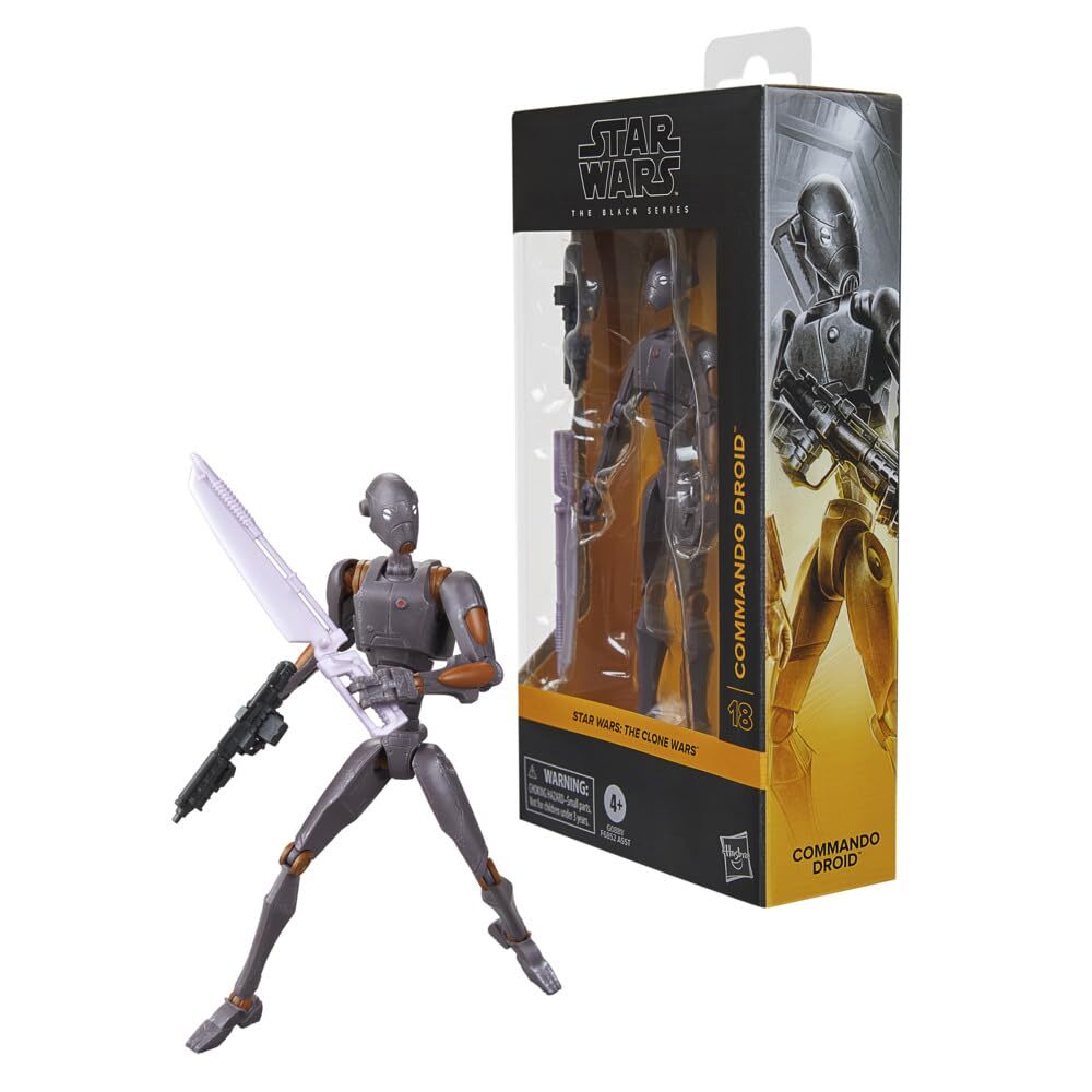 スター・ウォーズ ブラックシリーズ #CW18 コマンダー・ドロイド [クローン・ウォーズ] 6インチ アクションフィギュア 未開封