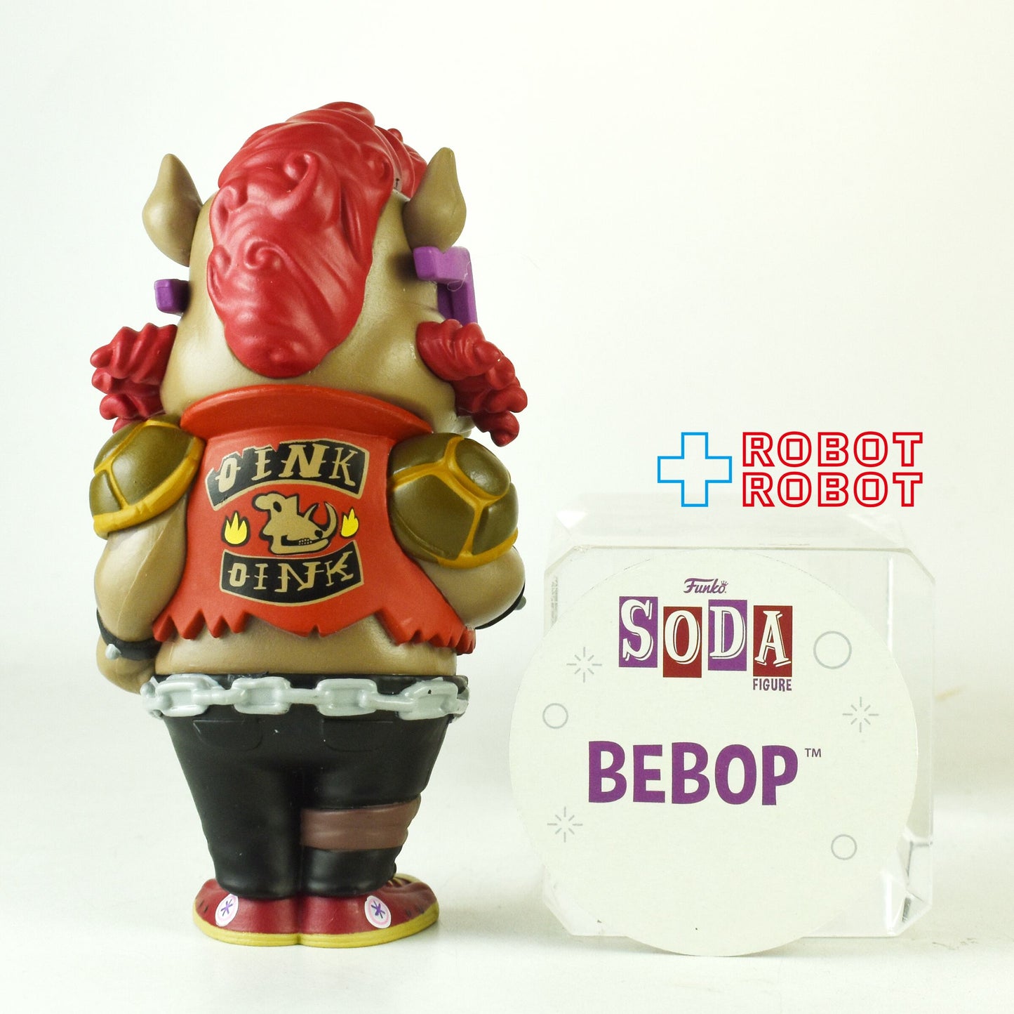 ファンコ SODA ソーダ缶 ニンジャ・タートルズ ビーバップ ビニールフィギュア