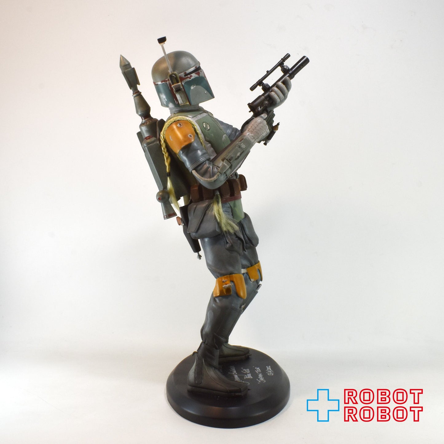 アタカス スター・ウォーズ ジェレミー・ブロック氏 直筆サイン入り ボバ・フェット スタチュー 箱・鑑定書付属