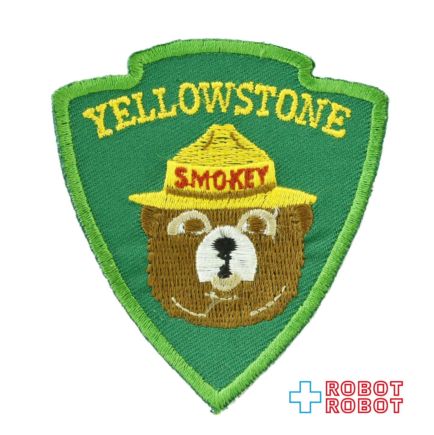 スモーキー・ベア YELLOWSTONE ワッペン