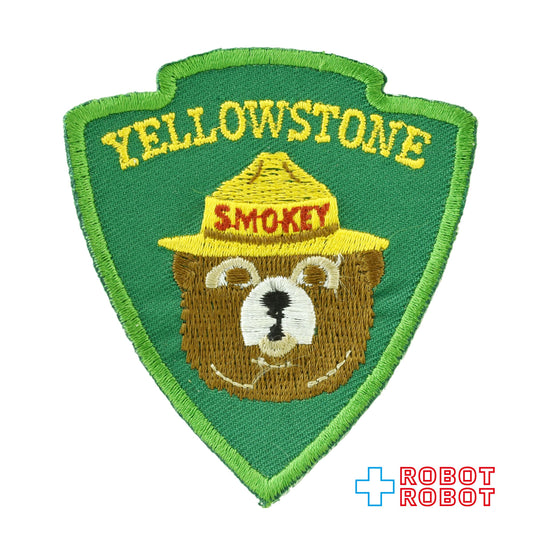 スモーキー・ベア YELLOWSTONE ワッペン
