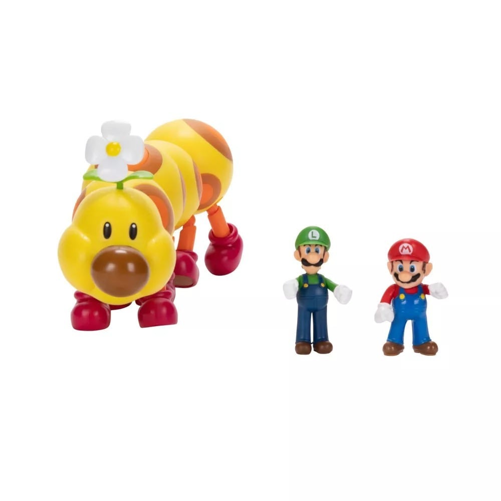 ワールドオブニンテンドー ハナチャン、マリオ、ルイージ フィギュア ３体セット ターゲット限定 未開封