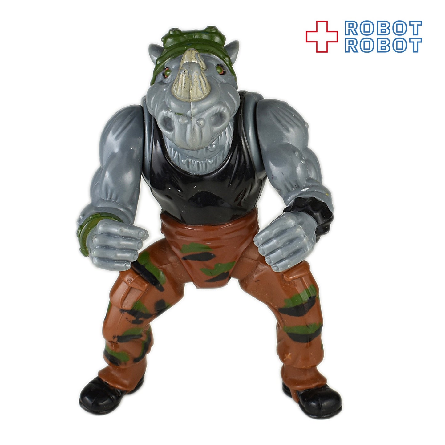 プレイメイツ ティーンエイジ・ミュータント・ニンジャ・タートルズ TMNT ロックステディ アクションフィギュア 1988 ルース