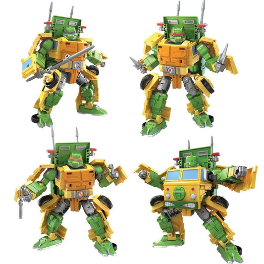 ハズブロ トランスフォーマー×ティーンエイジ・ミュータント・ニンジャ・タートルズ コラボ パーティー・ワロップ 未開封