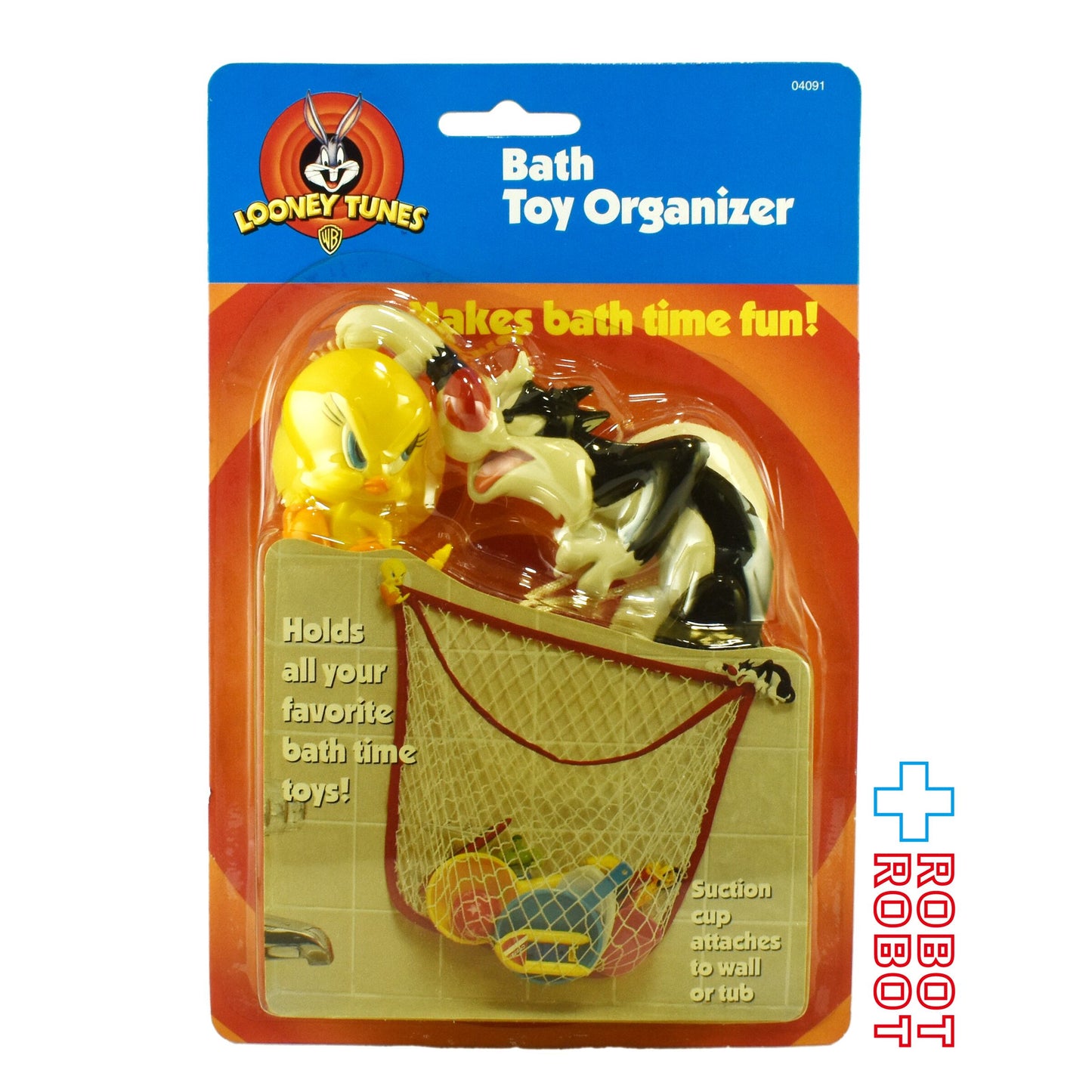 ルーニー・テューンズ トゥイーティー ＆シルベスター トーイ オーガナイザー(浴室に便利な小物入れ) 未開封