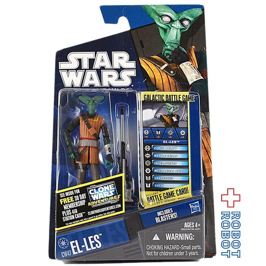 スター・ウォーズ CW2010 CW47 エル＝レス クローン・ウォーズ 3.75インチ アクションフィギュア US版 未開封