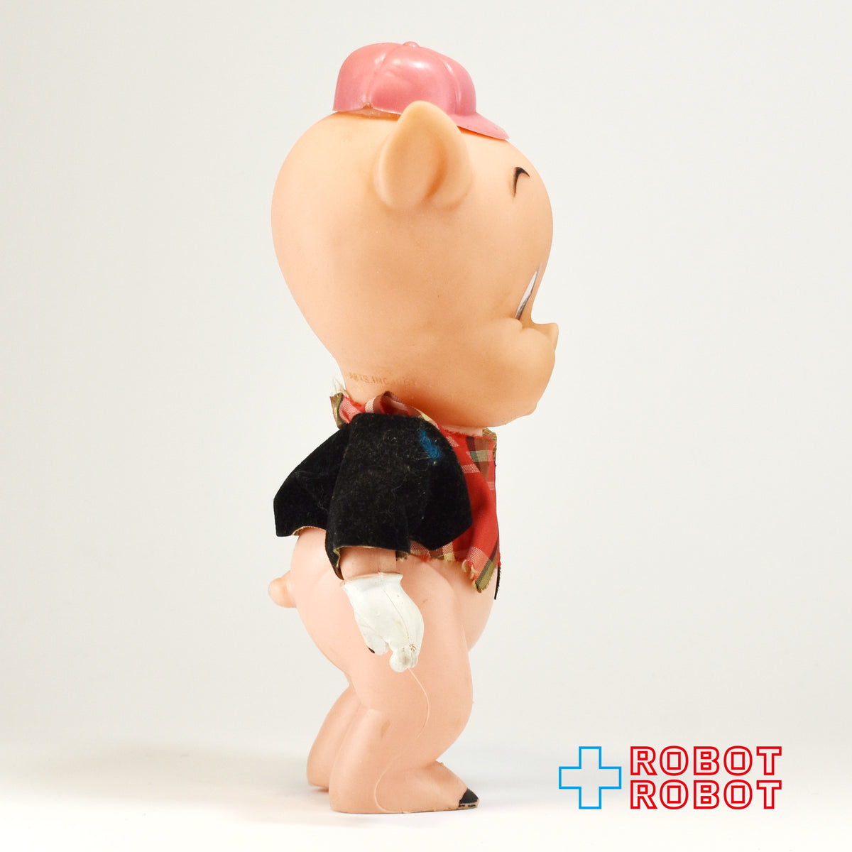 Dakin ルーニー・テューンズ ポーキー・ピッグ 前期 ビニールフィギュア 1970 ※蝶ネクタイ欠品