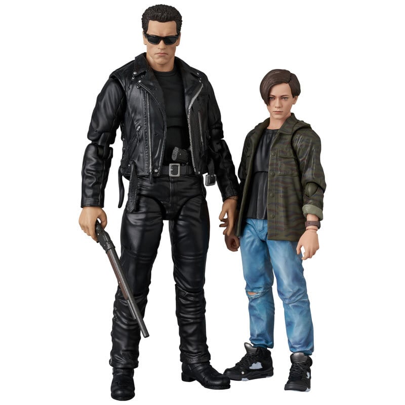 メディコム・トイ MAFEX マフェックス No.280 ターミネーター 2 T-800 & ジョン・コナー アクションフィギュア 未開封