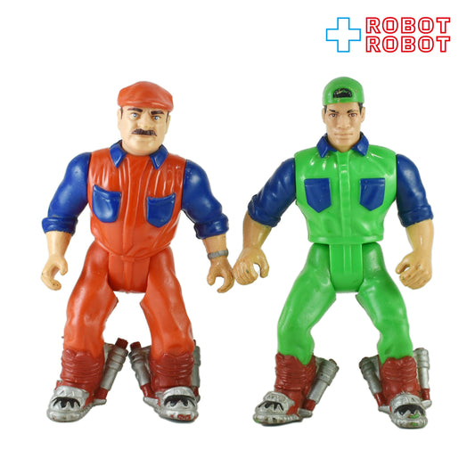 映画版 スーパーマリオ 魔界帝国の女神 マリオとルイージ アクションフィギュア ２体 1993 ERTL社