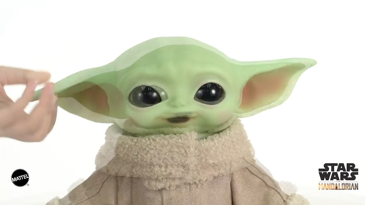 マテル スター・ウォーズ マンダロリアン チャイルド プレミアム バンドル サウンドぬいぐるみ人形 箱入