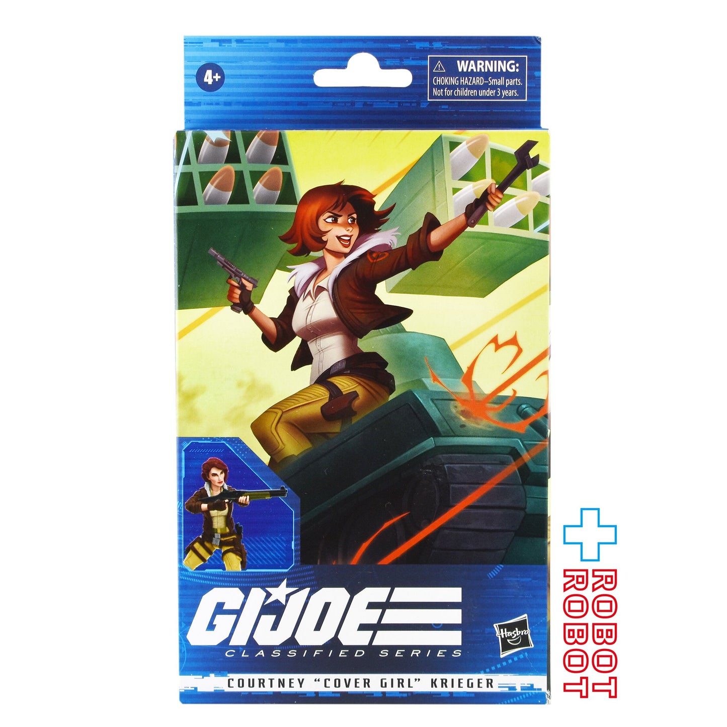 ハズブロ G.I.ジョー クラシファイドシリーズ コートニー "カバーガール" クリーガー 6インチ アクションフィギュア 未開封