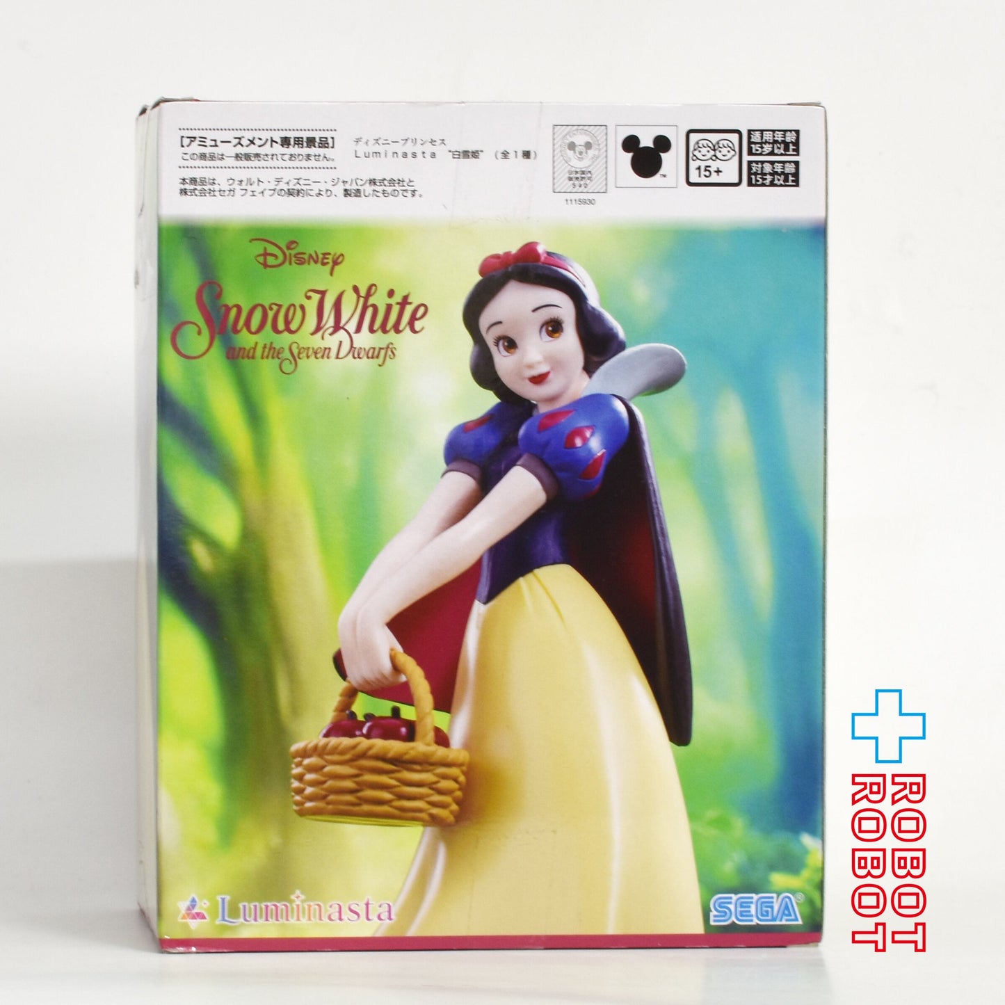 JAIAプライズ セガ ディズニー ルミナスタ 白雪姫 未開封