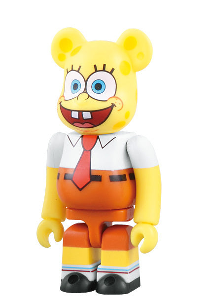 メディコム ベアブリック BE@RBRICK 100% [シリーズ 18] CUTE スポンジボブ 内袋未開封 カード有り 箱無し ４号店商品