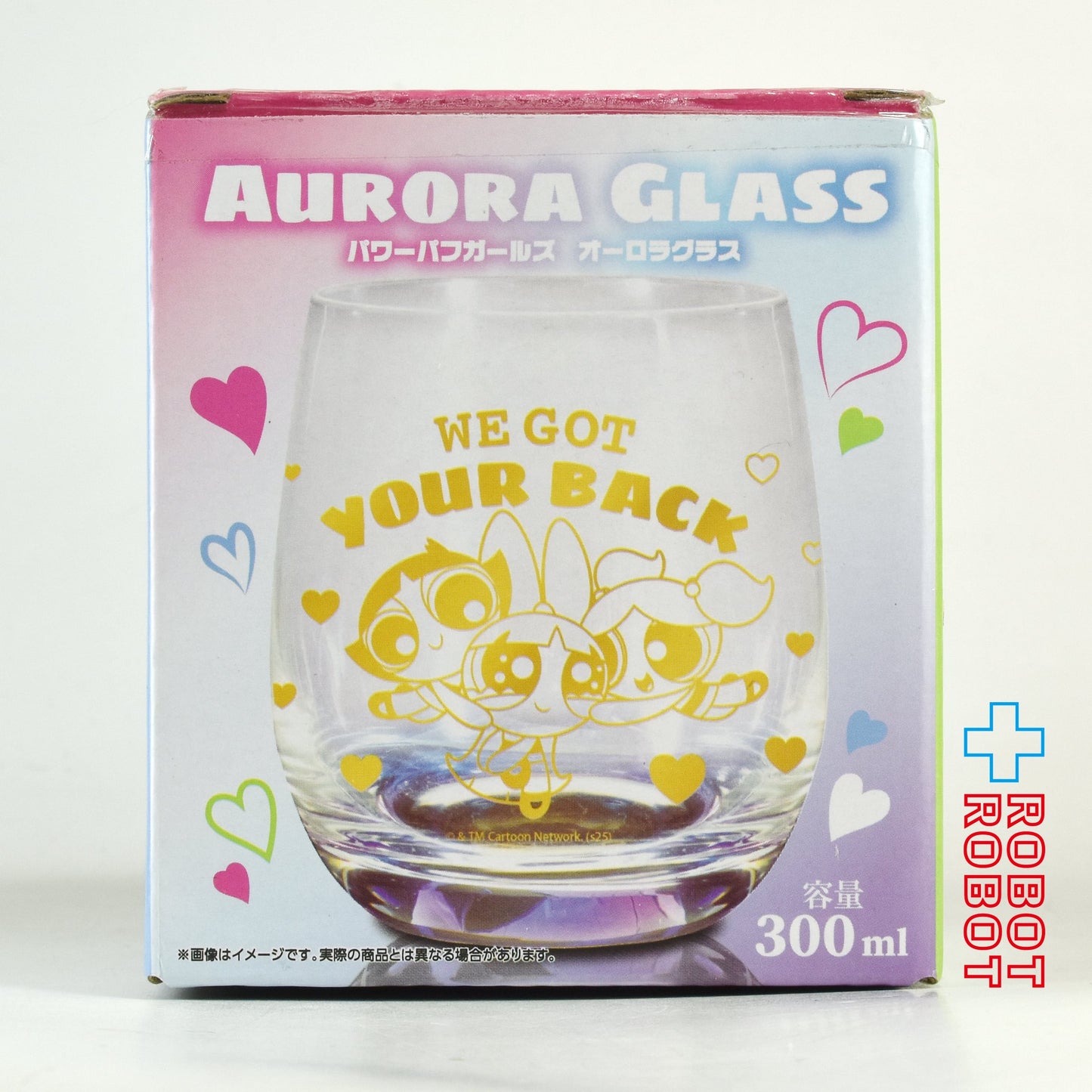 ピーナッツ・クラブ カートゥーン・ネットワーク パワーパフガールズ  オーロラグラス シルバー版 開封