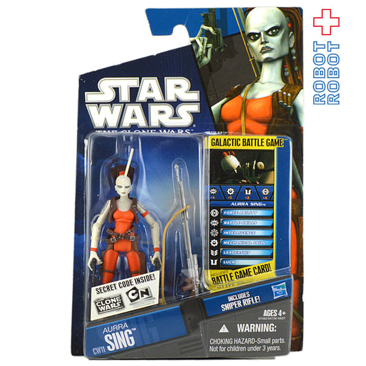 スター・ウォーズ CW2010 CW11 オーラ・シング クローン・ウォーズ 3.75インチ アクションフィギュア US版 未開封