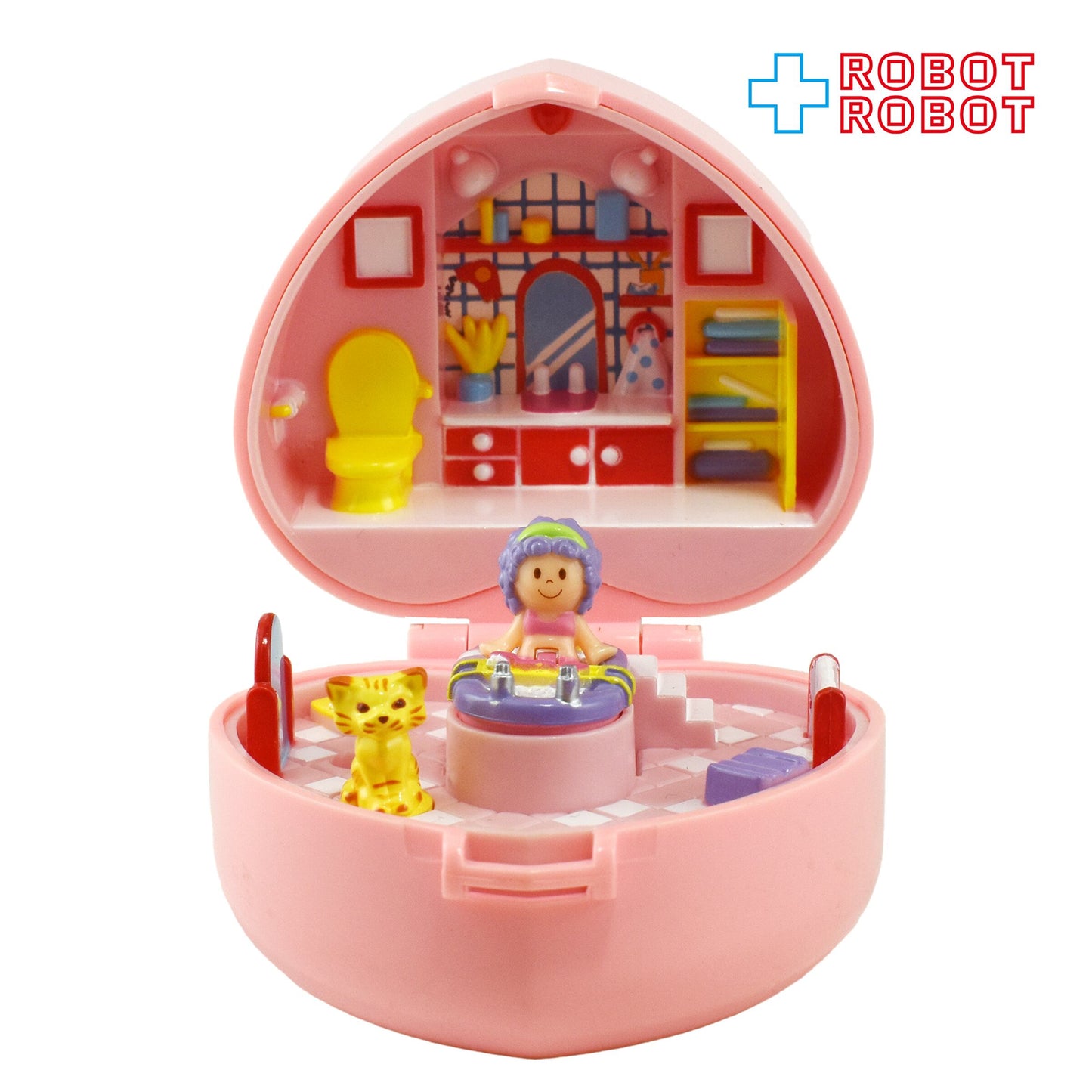 バンダイ ポーリーポケット エンジェルポケット リングハウス ゆったりバスタイム 1991