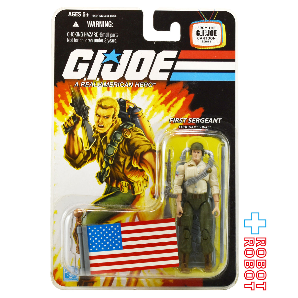 ハズブロ G.I.ジョー GIジョー カートゥーン シリーズ ファースト・サージェント アクションフィギュア 未開封
